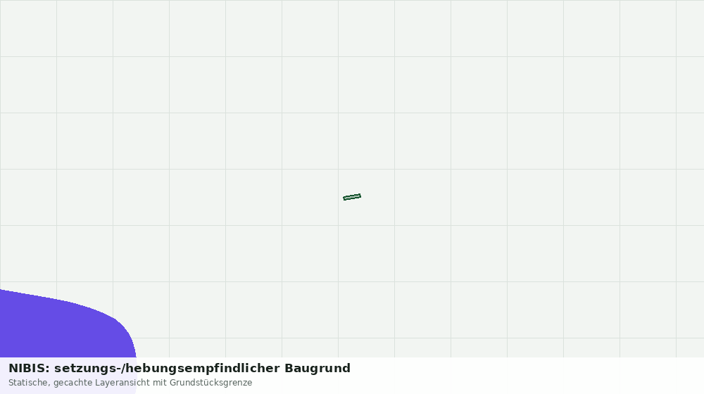 Statische Kartenansicht: NIBIS: setzungs-/hebungsempfindlicher Baugrund