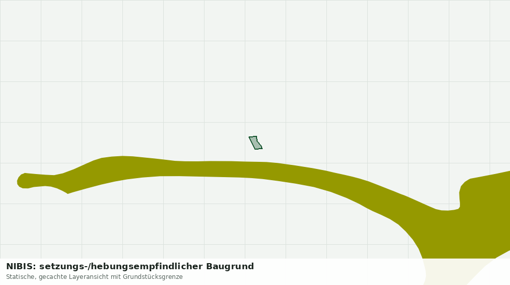 Statische Kartenansicht: NIBIS: setzungs-/hebungsempfindlicher Baugrund