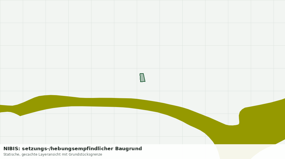 Statische Kartenansicht: NIBIS: setzungs-/hebungsempfindlicher Baugrund