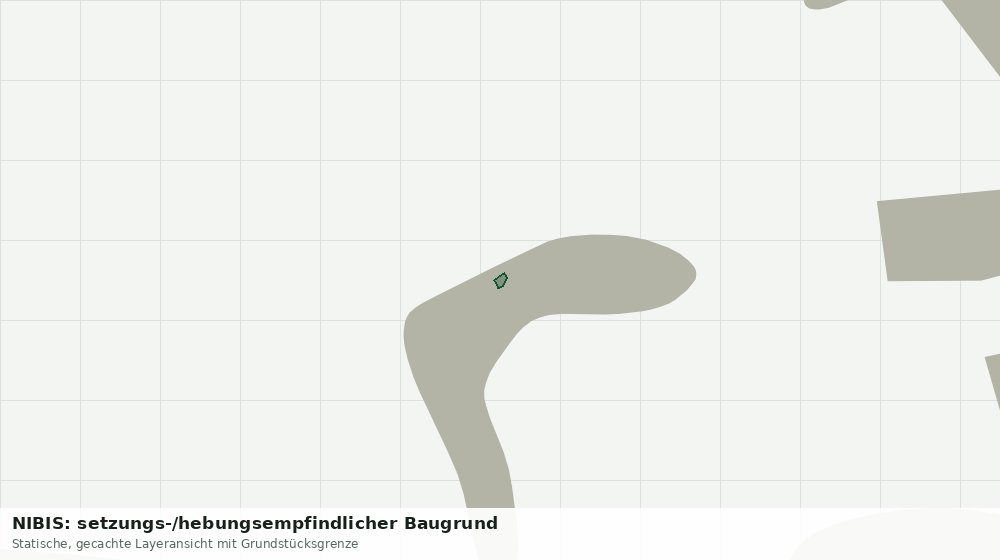 Statische Kartenansicht: NIBIS: setzungs-/hebungsempfindlicher Baugrund