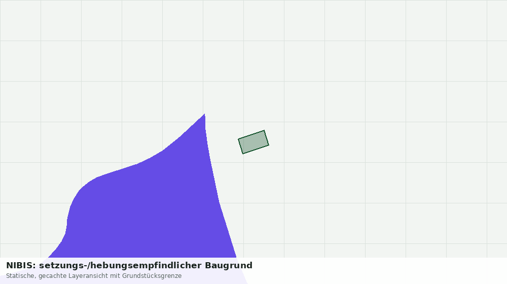 Statische Kartenansicht: NIBIS: setzungs-/hebungsempfindlicher Baugrund