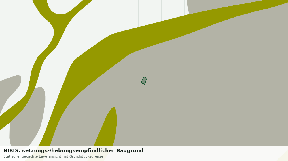 Statische Kartenansicht: NIBIS: setzungs-/hebungsempfindlicher Baugrund