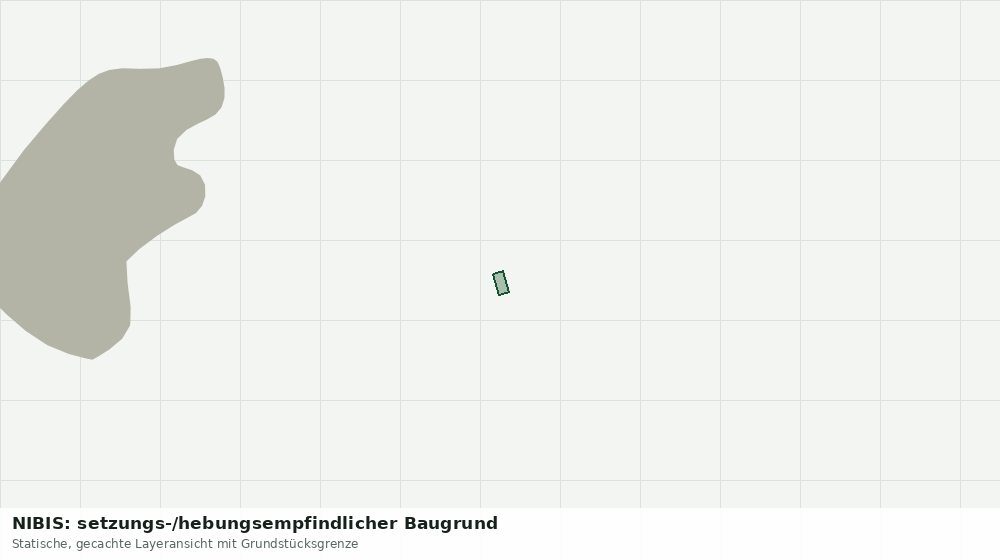Statische Kartenansicht: NIBIS: setzungs-/hebungsempfindlicher Baugrund