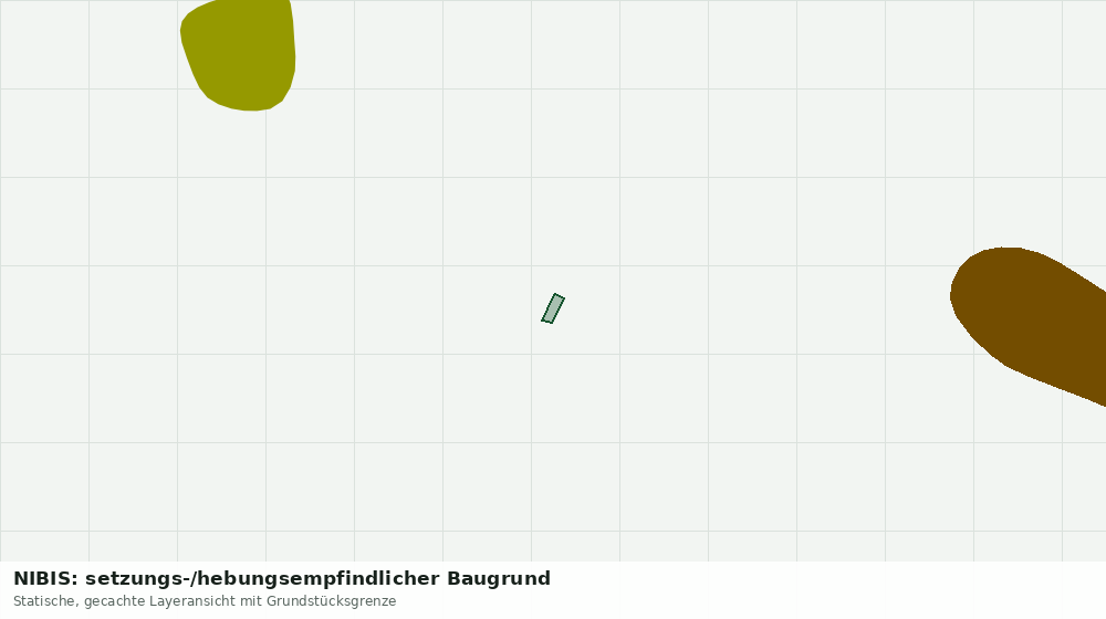 Statische Kartenansicht: NIBIS: setzungs-/hebungsempfindlicher Baugrund