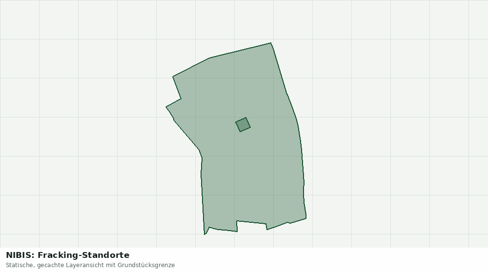 Statische Kartenansicht: NIBIS: Fracking-Standorte
