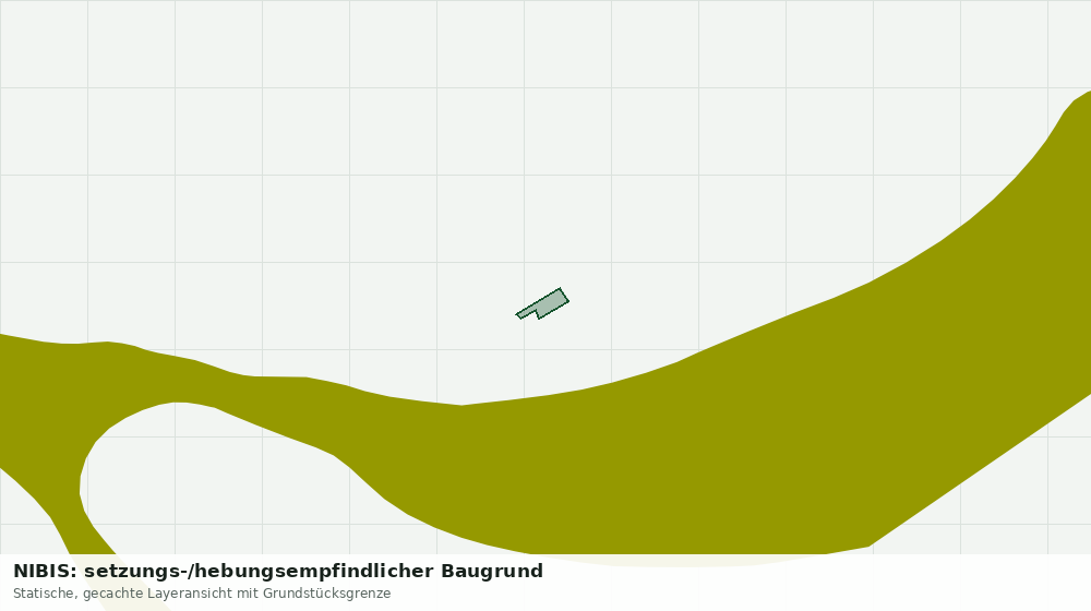 Statische Kartenansicht: NIBIS: setzungs-/hebungsempfindlicher Baugrund