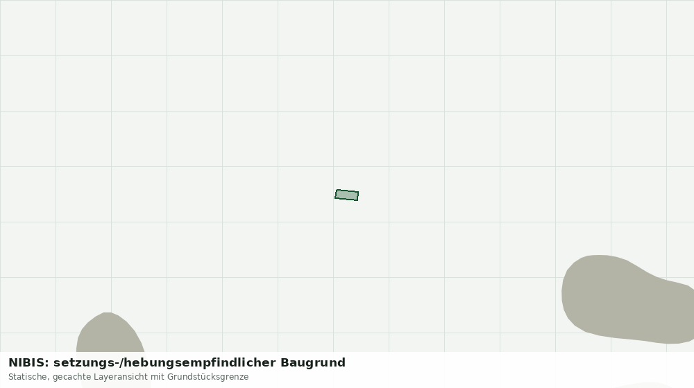 Statische Kartenansicht: NIBIS: setzungs-/hebungsempfindlicher Baugrund