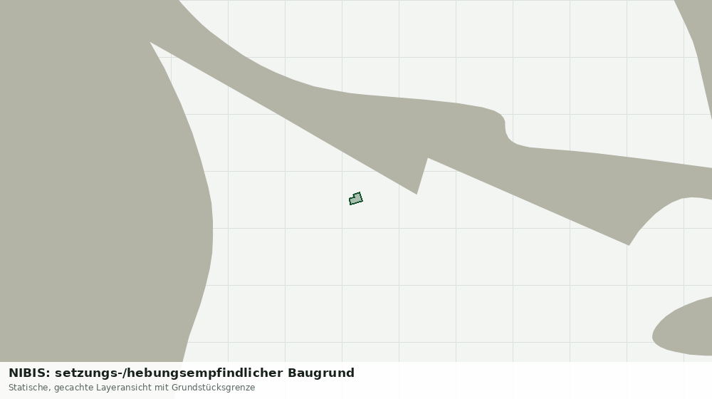 Statische Kartenansicht: NIBIS: setzungs-/hebungsempfindlicher Baugrund