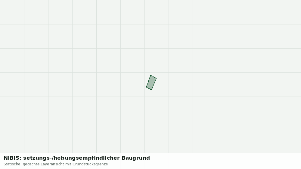Statische Kartenansicht: NIBIS: setzungs-/hebungsempfindlicher Baugrund
