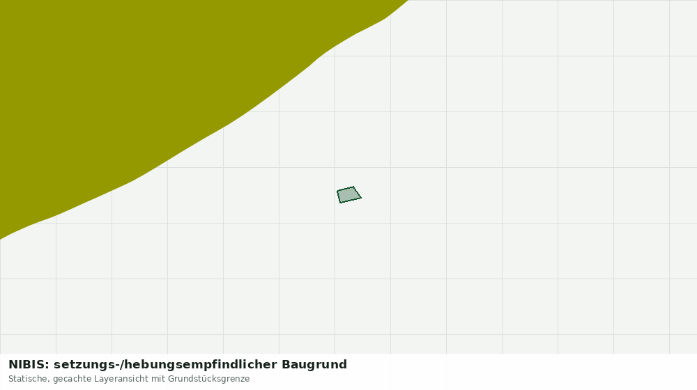 Statische Kartenansicht: NIBIS: setzungs-/hebungsempfindlicher Baugrund