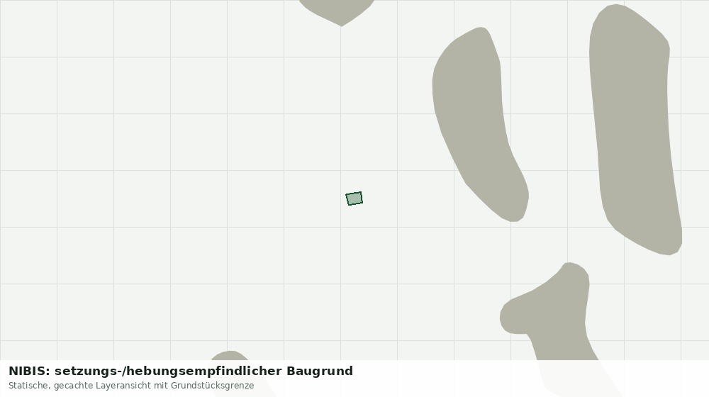 Statische Kartenansicht: NIBIS: setzungs-/hebungsempfindlicher Baugrund