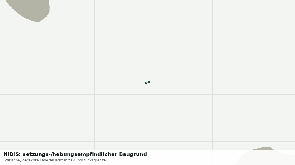 Statische Kartenansicht: NIBIS: setzungs-/hebungsempfindlicher Baugrund