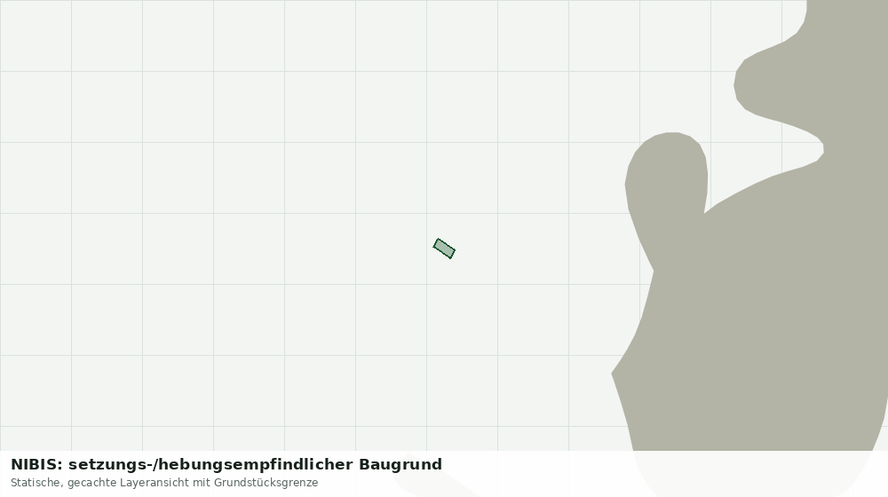 Statische Kartenansicht: NIBIS: setzungs-/hebungsempfindlicher Baugrund