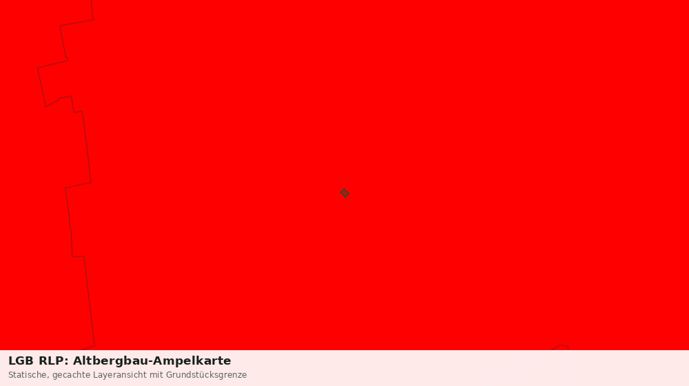 Statische Kartenansicht: LGB RLP: Altbergbau-Ampelkarte