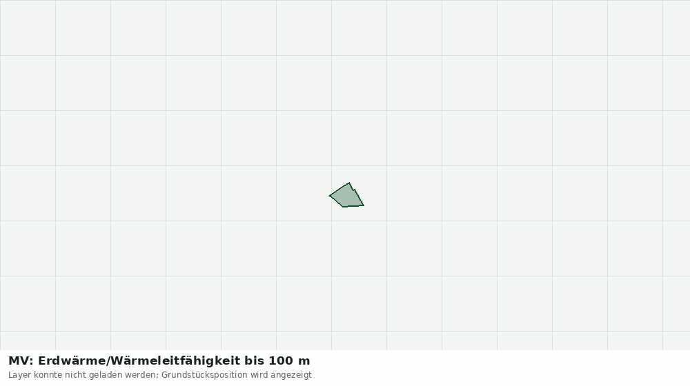 Statische Kartenansicht: MV: Erdwärme/Wärmeleitfähigkeit bis 100 m