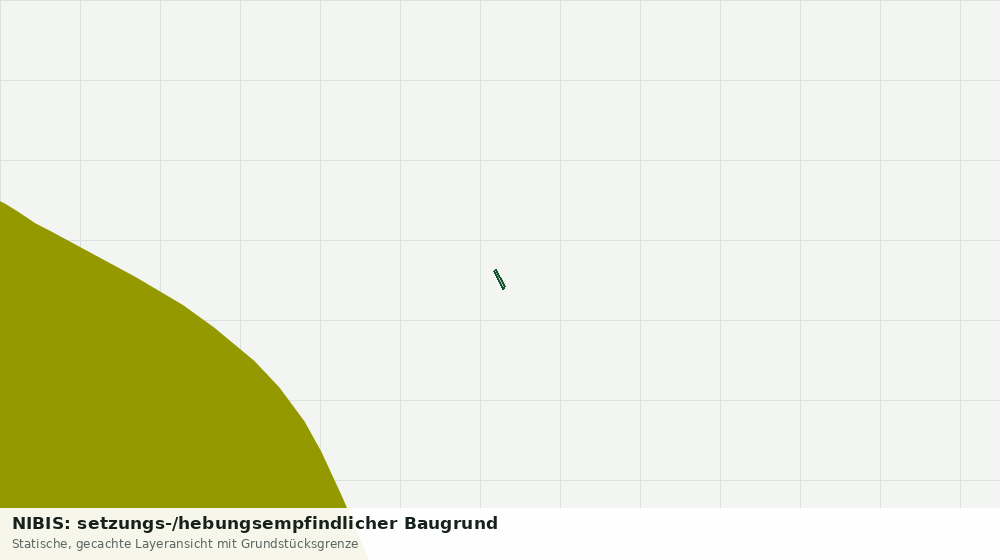Statische Kartenansicht: NIBIS: setzungs-/hebungsempfindlicher Baugrund