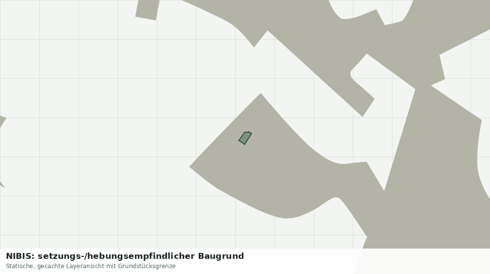 Statische Kartenansicht: NIBIS: setzungs-/hebungsempfindlicher Baugrund