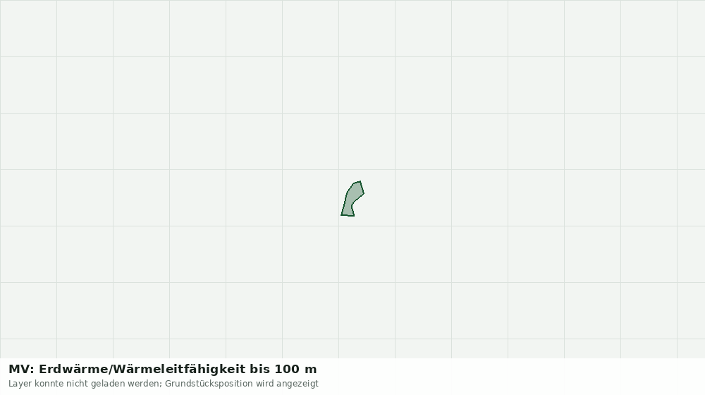 Statische Kartenansicht: MV: Erdwärme/Wärmeleitfähigkeit bis 100 m