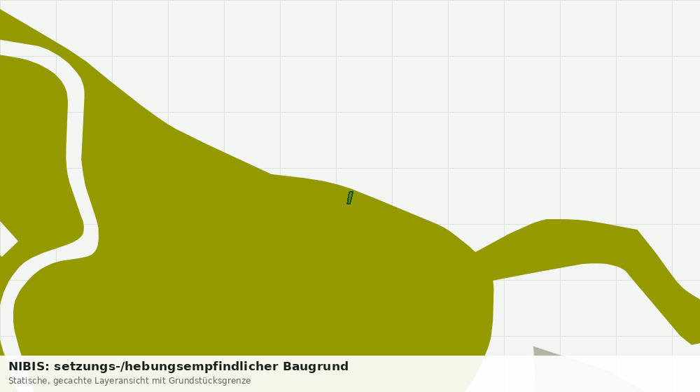 Statische Kartenansicht: NIBIS: setzungs-/hebungsempfindlicher Baugrund