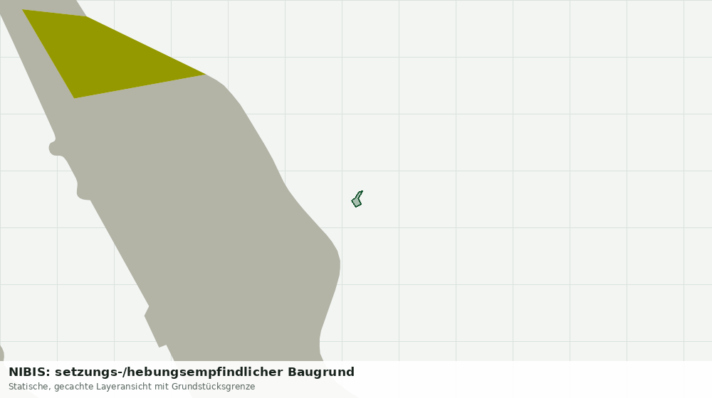 Statische Kartenansicht: NIBIS: setzungs-/hebungsempfindlicher Baugrund