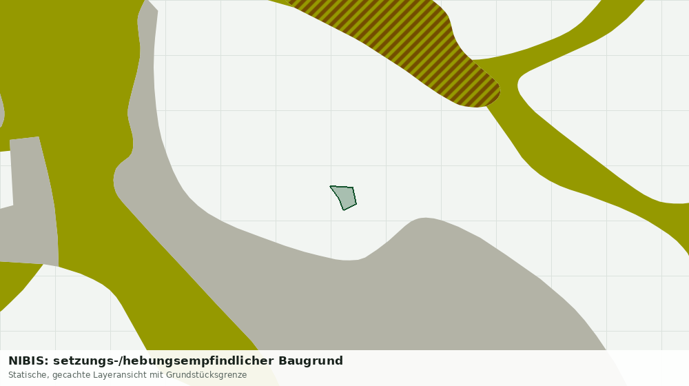 Statische Kartenansicht: NIBIS: setzungs-/hebungsempfindlicher Baugrund