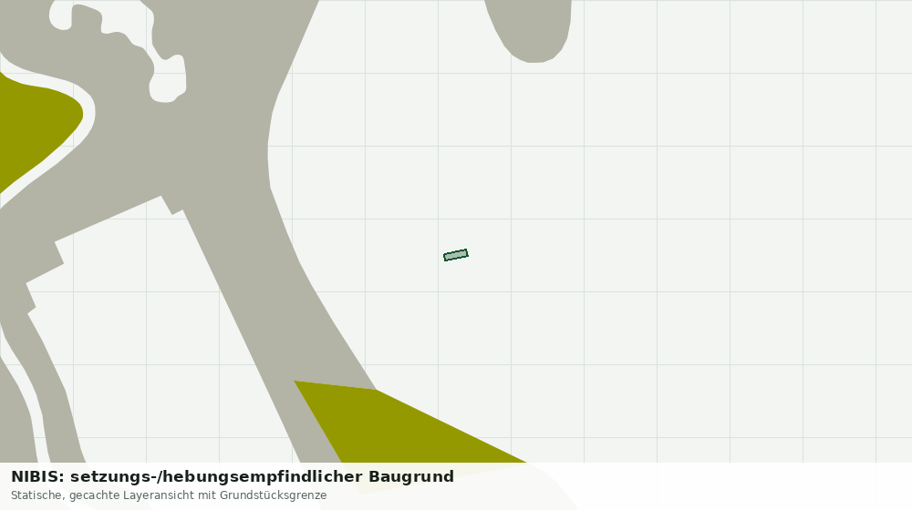 Statische Kartenansicht: NIBIS: setzungs-/hebungsempfindlicher Baugrund