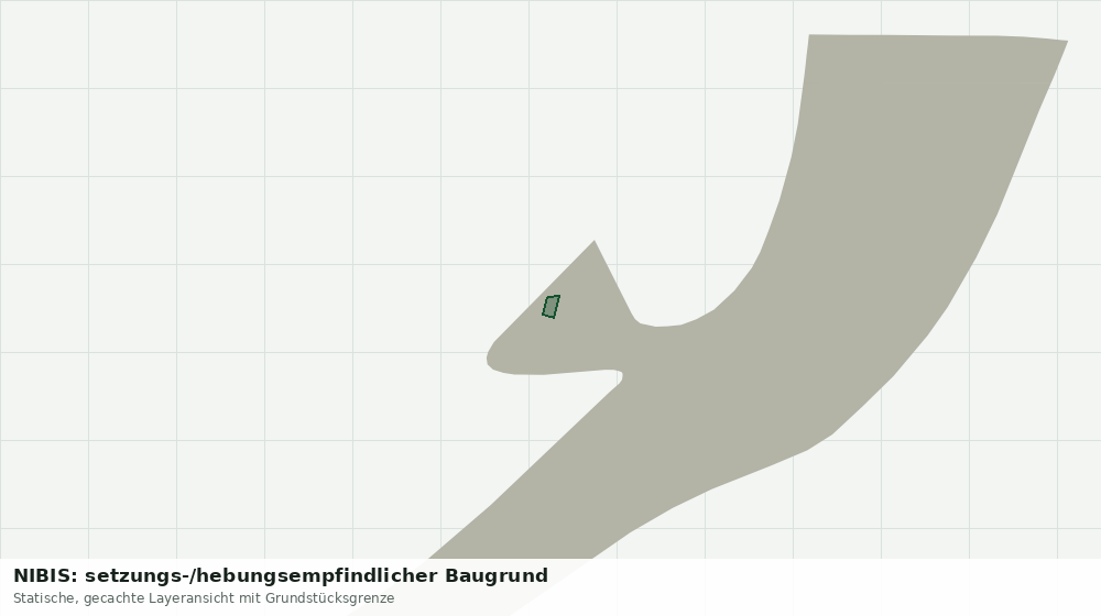 Statische Kartenansicht: NIBIS: setzungs-/hebungsempfindlicher Baugrund