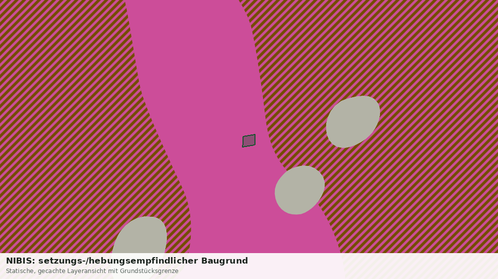 Statische Kartenansicht: NIBIS: setzungs-/hebungsempfindlicher Baugrund
