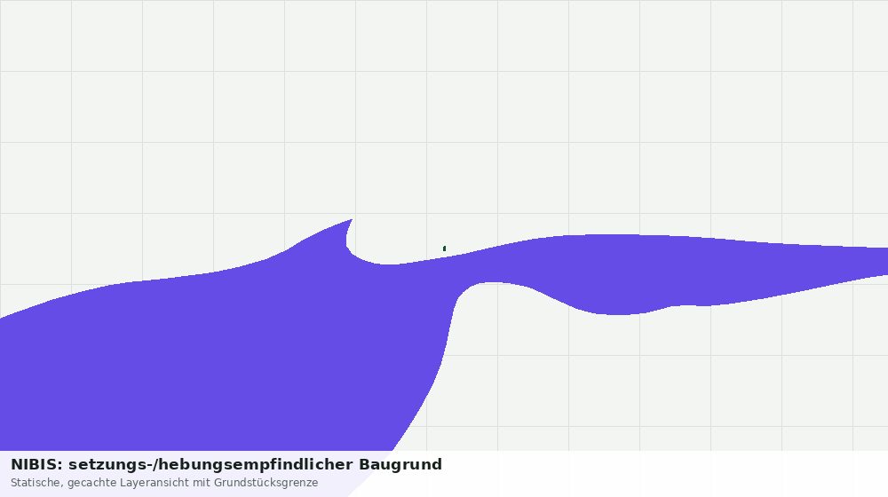 Statische Kartenansicht: NIBIS: setzungs-/hebungsempfindlicher Baugrund