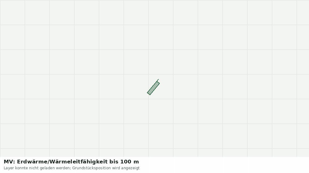 Statische Kartenansicht: MV: Erdwärme/Wärmeleitfähigkeit bis 100 m