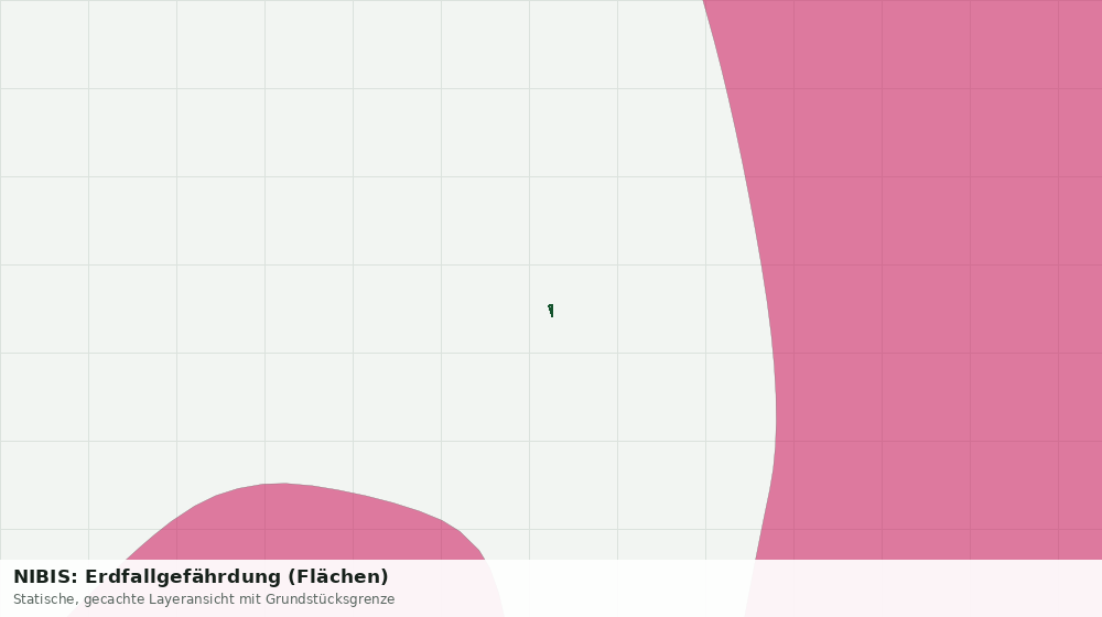 Statische Kartenansicht: NIBIS: Erdfallgefährdung (Flächen)