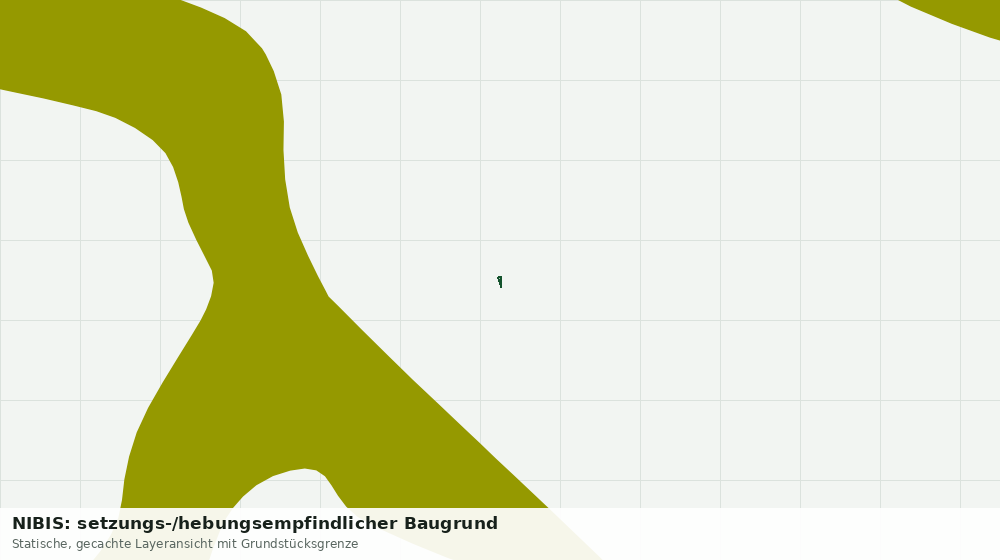 Statische Kartenansicht: NIBIS: setzungs-/hebungsempfindlicher Baugrund