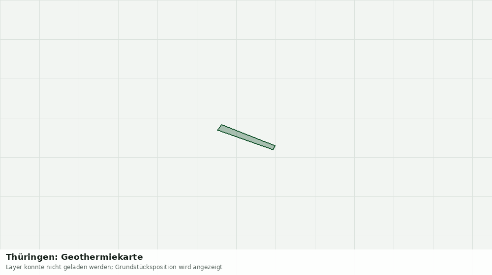 Statische Kartenansicht: Thüringen: Geothermiekarte