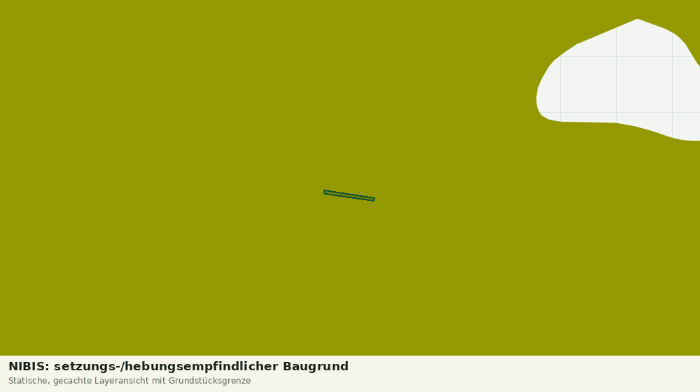 Statische Kartenansicht: NIBIS: setzungs-/hebungsempfindlicher Baugrund