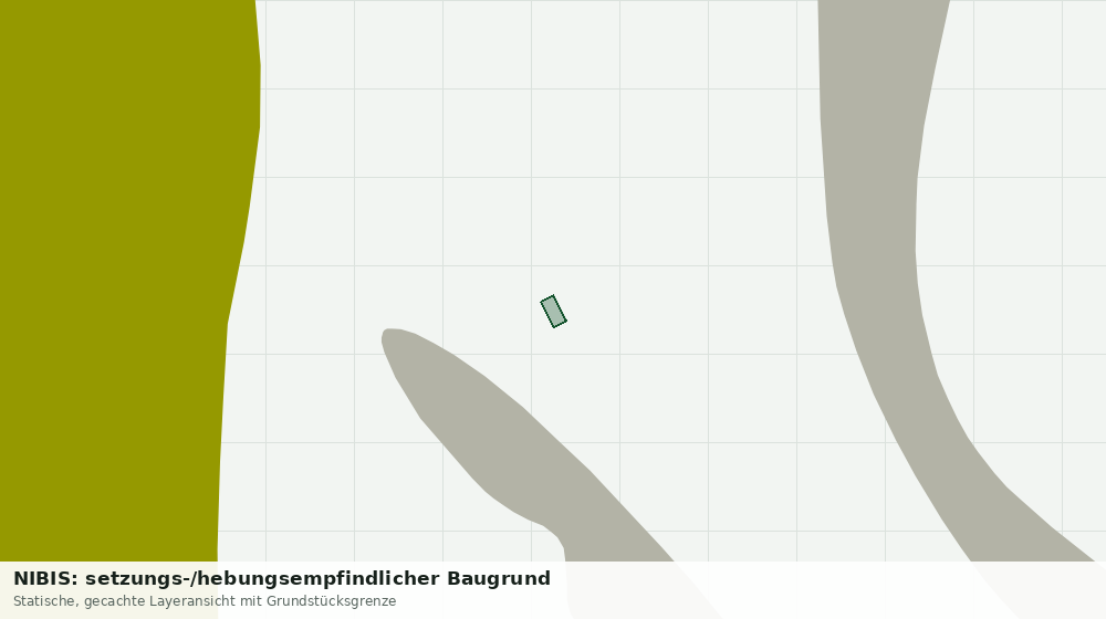 Statische Kartenansicht: NIBIS: setzungs-/hebungsempfindlicher Baugrund