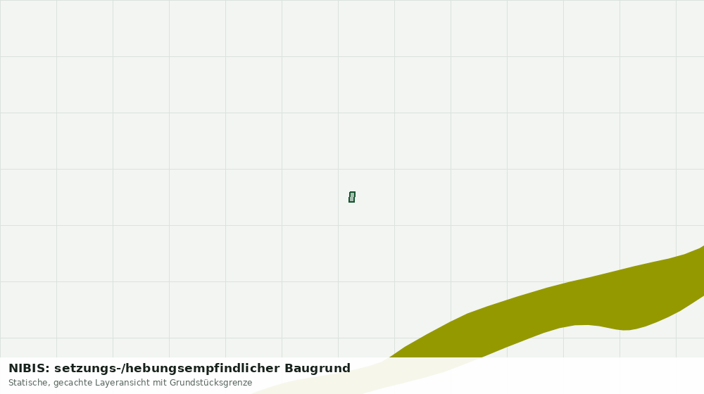 Statische Kartenansicht: NIBIS: setzungs-/hebungsempfindlicher Baugrund