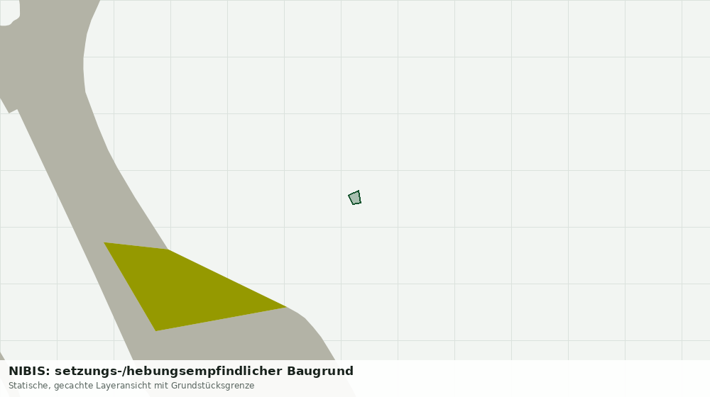 Statische Kartenansicht: NIBIS: setzungs-/hebungsempfindlicher Baugrund