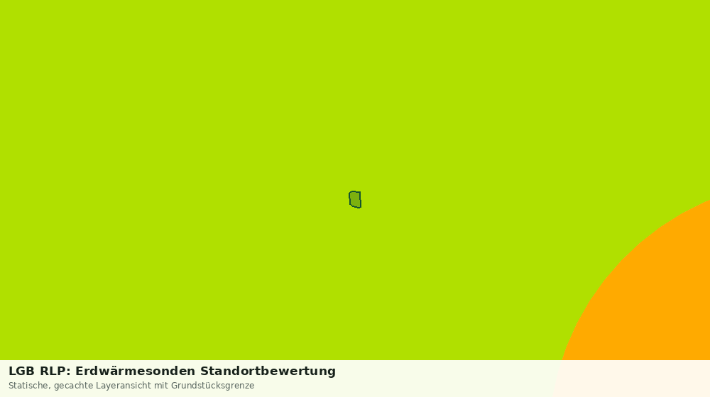 Statische Kartenansicht: LGB RLP: Erdwärmesonden Standortbewertung