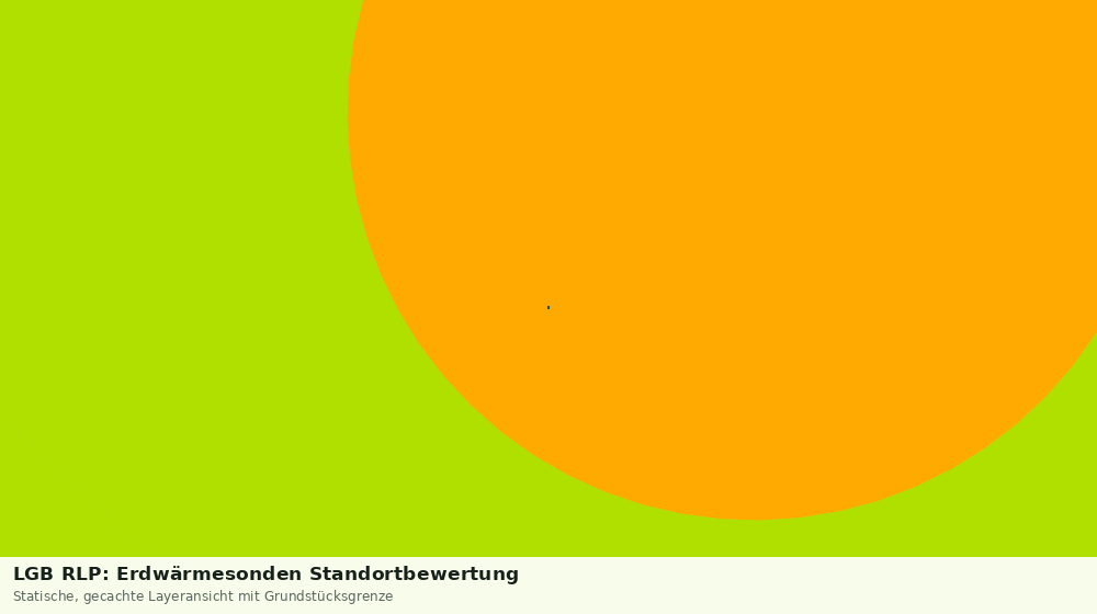 Statische Kartenansicht: LGB RLP: Erdwärmesonden Standortbewertung