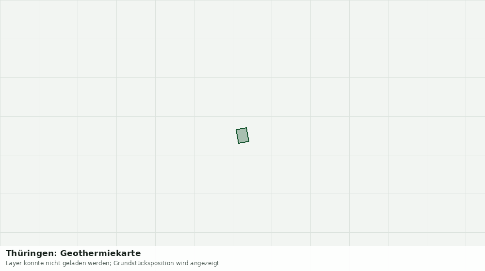 Statische Kartenansicht: Thüringen: Geothermiekarte