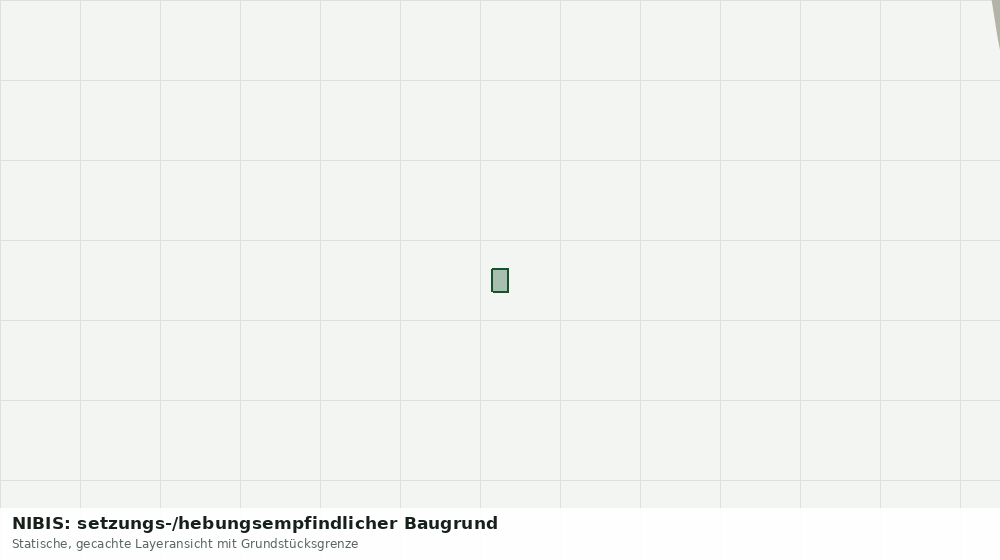 Statische Kartenansicht: NIBIS: setzungs-/hebungsempfindlicher Baugrund