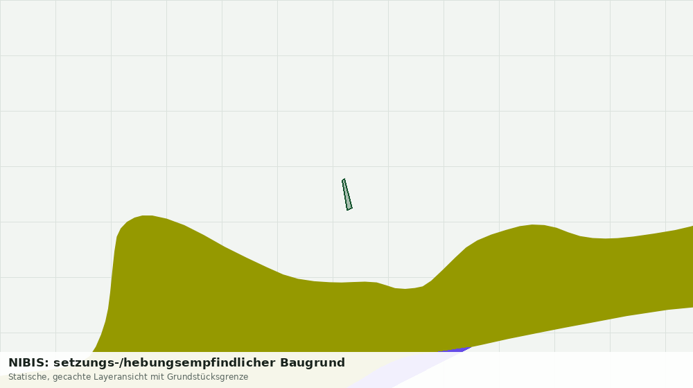 Statische Kartenansicht: NIBIS: setzungs-/hebungsempfindlicher Baugrund