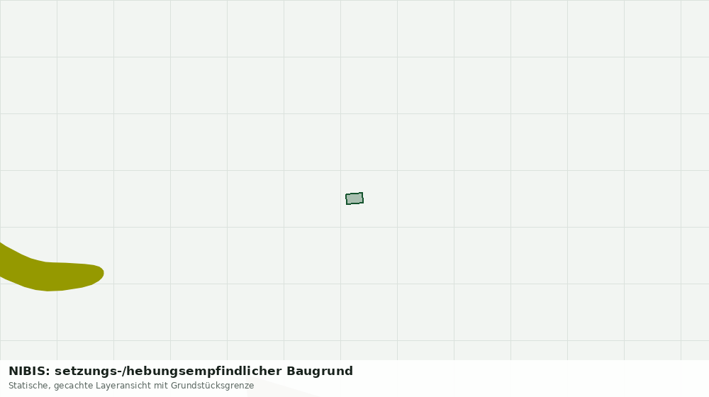 Statische Kartenansicht: NIBIS: setzungs-/hebungsempfindlicher Baugrund