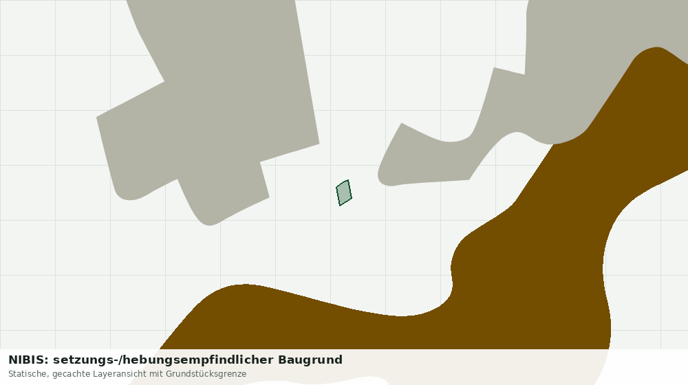 Statische Kartenansicht: NIBIS: setzungs-/hebungsempfindlicher Baugrund
