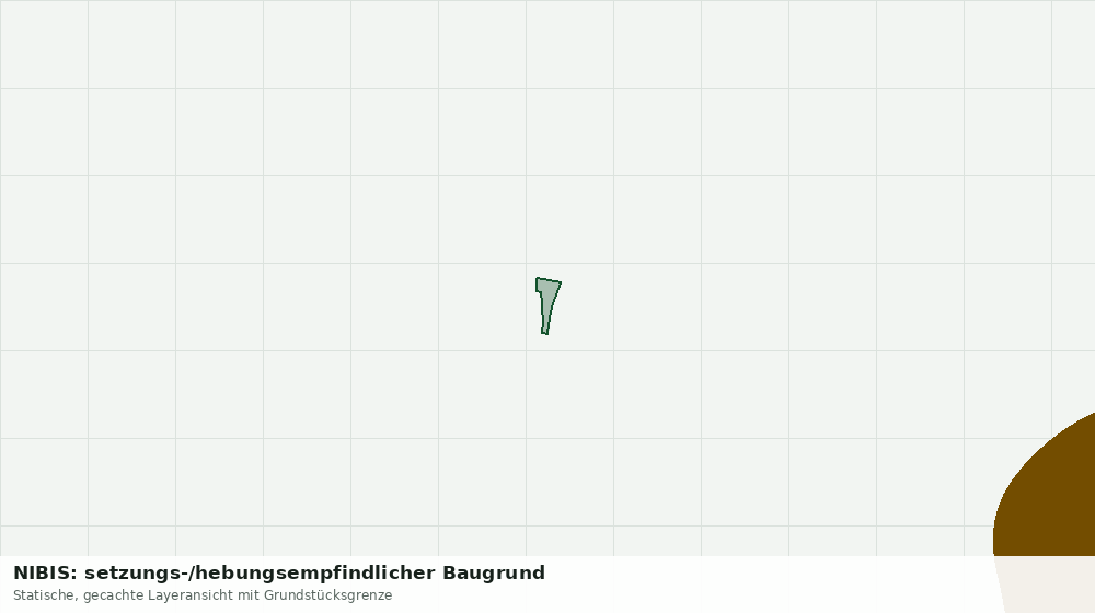 Statische Kartenansicht: NIBIS: setzungs-/hebungsempfindlicher Baugrund