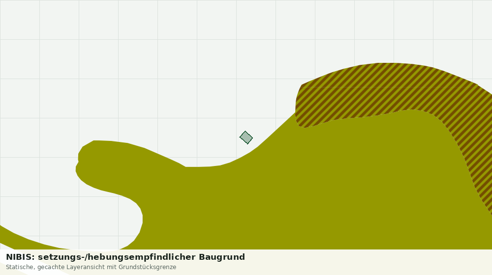Statische Kartenansicht: NIBIS: setzungs-/hebungsempfindlicher Baugrund