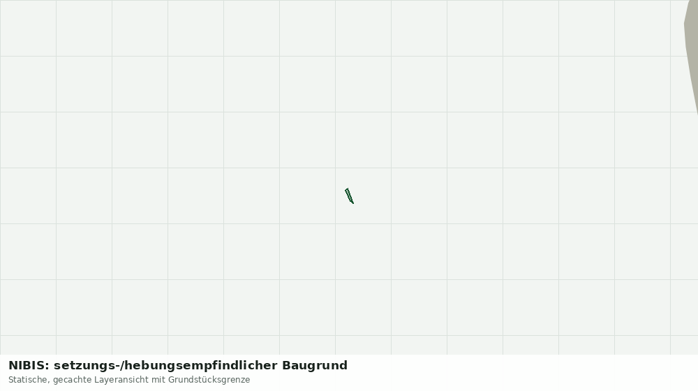 Statische Kartenansicht: NIBIS: setzungs-/hebungsempfindlicher Baugrund