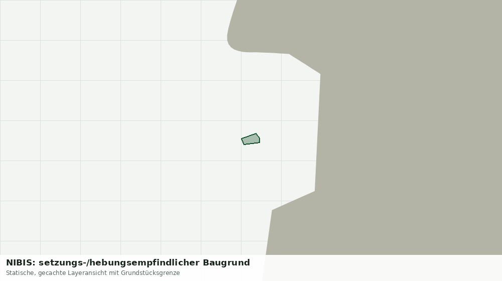 Statische Kartenansicht: NIBIS: setzungs-/hebungsempfindlicher Baugrund
