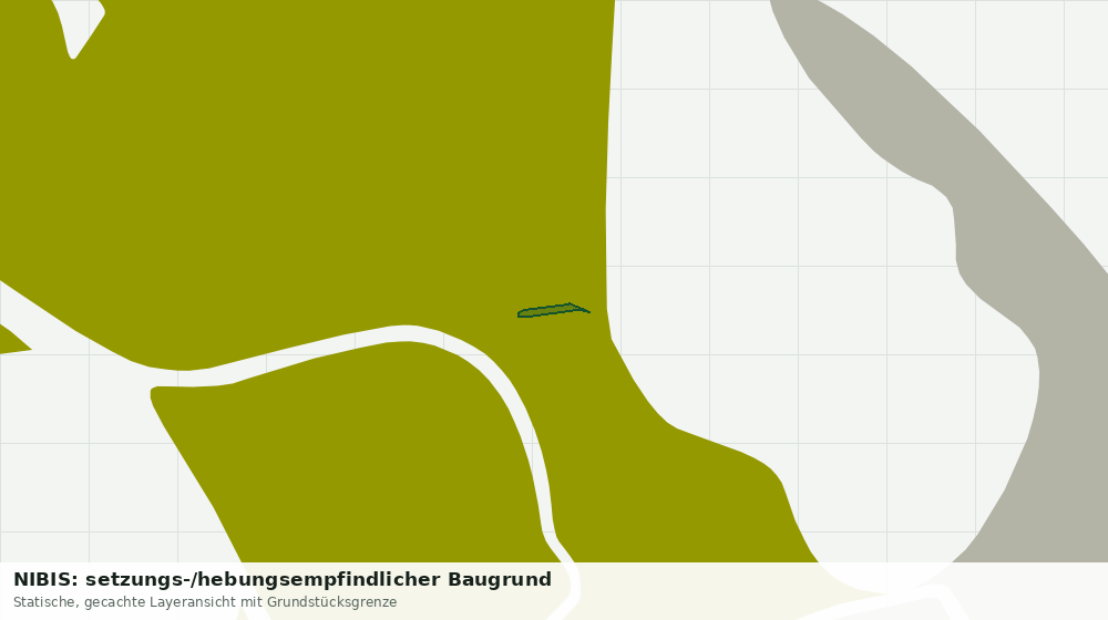 Statische Kartenansicht: NIBIS: setzungs-/hebungsempfindlicher Baugrund