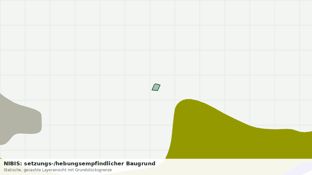 Statische Kartenansicht: NIBIS: setzungs-/hebungsempfindlicher Baugrund